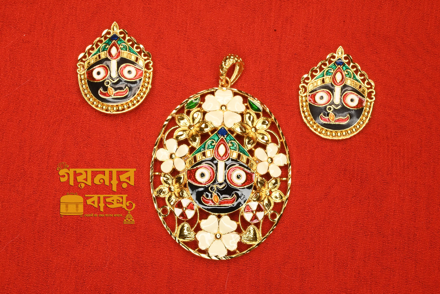 floral jagannath minakari